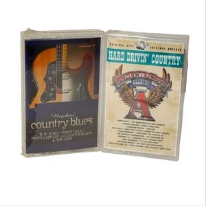 NWOT Rockin Country Blues & Hard Drivin Country cassette